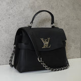 ルイ・ヴィトン ロックミーエヴァ ミニ ショルダーバッグ ハンドバッグ ブラック - NEWSED