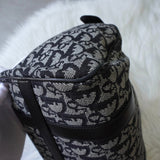 ディオール トロッター キャンバス ミニボストンバッグ ハンドバッグ グレー / ブラック - NEWSED