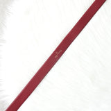 クリスチャンディオール ヴィンテージ ロゴ レザー ベルト ボルドー レディース - NEWSED