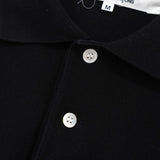 プレイ コムデギャルソン ハートロゴ 半袖ポロシャツ ブラック - NEWSED