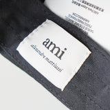 アミパリ アミ パリス ハートロゴ キャップ ブラック - NEWSED