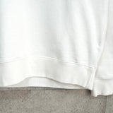 メゾンキツネ フォックスヘッド スウェット ホワイト - NEWSED