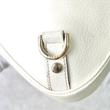 グッチ アビー レザー ワンショルダーバッグ ホワイト - NEWSED