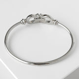 サルバトーレ フェラガモ ガンチーニ バングル シルバー 箱付き - NEWSED