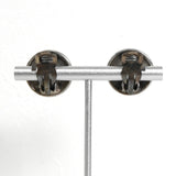 シャネル ココマーク サークル イヤリング シルバー - NEWSED