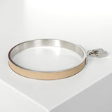 エルメス ケリー メタル バングル シルバー/ベージュ - NEWSED