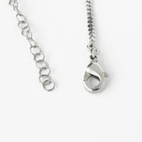 エムエムシックス メゾン マルジェラ プレート シルバー ネックレス - NEWSED