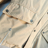 ポロ バイ ラルフローレン ブルゾン 中綿ジャケット キルティング裏地 フリース裏地 ベージュ - NEWSED