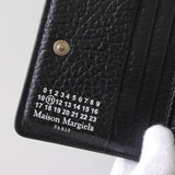 メゾン マルジェラ 四つタグ レザー 二つ折り財布 ブラック - NEWSED