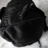 プラダ ポコノ テスート ナイロン サフィアーノレザー ロボット バックパック リュックサック ブラック ギャランティーカード付き - NEWSED