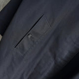 バーバリー ヴィンテージ ミドル丈 ステンカラーコート 裏地ノバチェック ネイビー - NEWSED