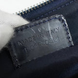 ディオール サドル 転写 キャンバス / レザー ワンショルダーバッグ ハンドバッグ ブルー - NEWSED