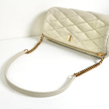 サンローラン サドスモール ドラムバッグ オフホワイト レディース - NEWSED