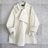 イザベル マラン オーバーサイズ 変形 トレンチコート スプリングコート アイボリー レディース 未使用品 - NEWSED