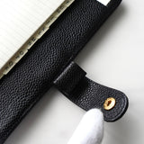 シャネル ココマーク キャビアスキン 手帳 ブラック - NEWSED