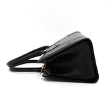 ヴィヴィアン ウエストウッド オーブ レザー ハンドバッグ 自立型 ブラック - NEWSED