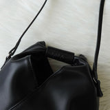 エムエムシックス メゾン マルジェラ レザー ジャパニーズバッグ ショルダーバッグ ブラック - NEWSED