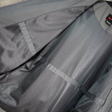 ナイキ ナイロンジャケット ブルゾン ロゴ 刺繍 ブラック / グレー - NEWSED