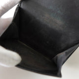 バレンシアガ エブリティ ミニ コンパクトウォレット レザー 三つ折り財布 ブラック - NEWSED