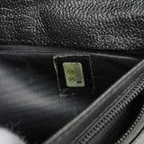 シャネル ココマーク レザー 二つ折り財布 ブラック - NEWSED