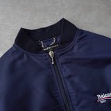 バレンシアガ ロゴ 中綿入り ボンバージャケット ネイビー - NEWSED