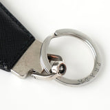 プラダ トライアングルロゴ サフィアーノ レザー キーホルダー チャーム ブラック - NEWSED