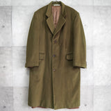 ジバンシィ ヴィンテージ チェスターコート ウールコート ロングコート カーキ - NEWSED