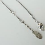 ヴィヴィアン ウエストウッド ミニ オーブ ラインストーン シルバー ネックレス - NEWSED