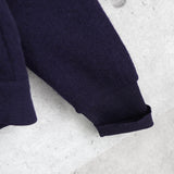 ラコステ カーディガン ロゴパッチ ダークネイビー - NEWSED