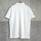 アーペーセー パイル地 半袖 ポロシャツ ホワイト - NEWSED