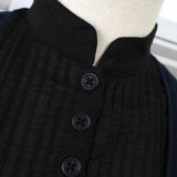 ソニアリキエル ドッキング ブラウス ニット 半袖トップス ブラック レディース - NEWSED