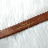 トリコ コムデギャルソン レザー ベルト ブラウン - NEWSED