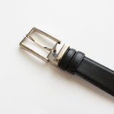 ジバンシィ レザー ベルト シルバー / ブラック メンズ - NEWSED