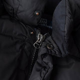 ポロ ラルフローレン ロゴ 刺繍 ダウンジャケット スモールポニー ブラック - NEWSED