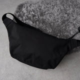 バレンシアガ ロゴ ウエストポーチ ホイールベルトパック ボディバッグ ブラック - NEWSED