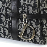 ディオール トロッター キャンバス ミニボストンバッグ ハンドバッグ ブラック - NEWSED