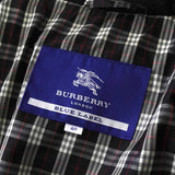 バーバリー ブルーレーベル ホースロゴ ノバチェック裏地 ロング ダウンジャケット レディース ダークブラウン - NEWSED