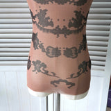 ジャンポール ゴルチエ シースルー ノースリーブ カットソー ブラウン レディース - NEWSED