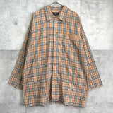 バーバリー ロンドン ヴィンテージ ノバチェック 長袖シャツ パジャマシャツ ベージュ - NEWSED