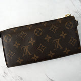 ルイ ヴィトン モノグラム ポルトフォイユ・アスリッド 長財布 ブラウン - NEWSED