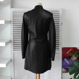 バリー レザーコート ブラック レディース - NEWSED