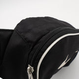 ナイキ ロゴ ウエストポーチ ボディバッグ ブラック - NEWSED