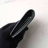 メゾン マルジェラ 四つタグ レザー 二つ折り財布 コンパクトウォレット カーキ 箱付き - NEWSED