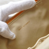 シャネル ココマーク キャビアスキン バニティバッグ オレンジ - NEWSED