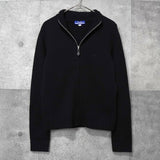 バーバリー ブルーレーベル ホースロゴ ドライバーズニット レディース ブラック - NEWSED