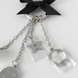 クリスチャン ディオール キーホルダー キーリング ノベルティ ブラック シルバー - NEWSED