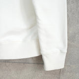 メゾンキツネ フォックスヘッド スウェット ホワイト - NEWSED