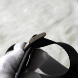 プラダ ポコノ テスートナイロン / レザー 三角プレート ショルダーバッグ ブラック - NEWSED