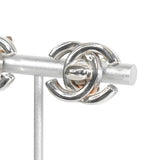 シャネル ココマーク ターンロック イヤリング シルバー - NEWSED