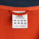 アディダス トラックジャケット ロゴ刺繍 レッド/ネイビー - NEWSED